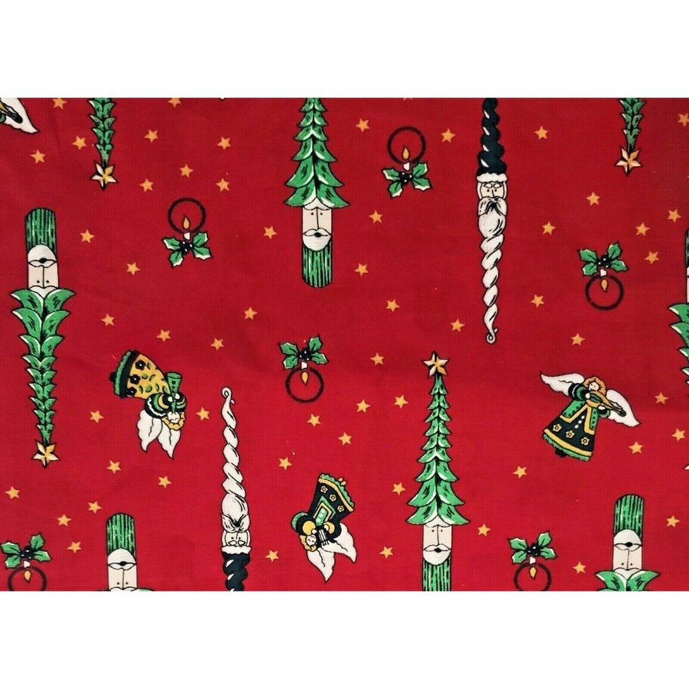 Christmas handmade Pillowcase 21" x 33" Size Unused Pillow case Unused